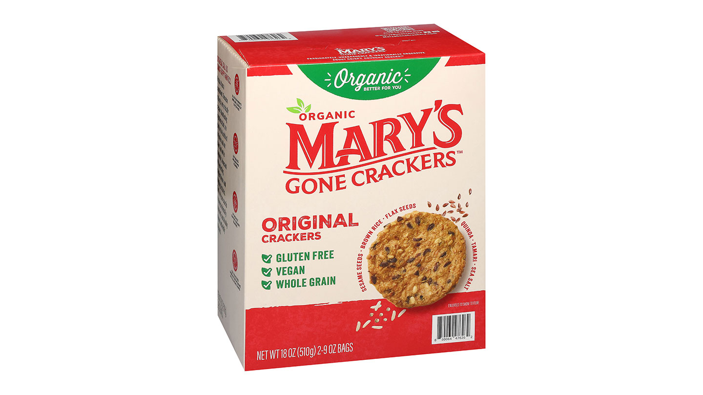 SOURCE Mary's Gone Crackers